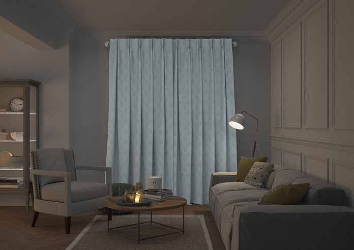 Boudoir, Sky - Made to Measure Curtains - Image 7